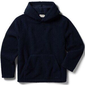 TAYLOR STITCH NOMAD SHERPA HOODIE IN NAVY